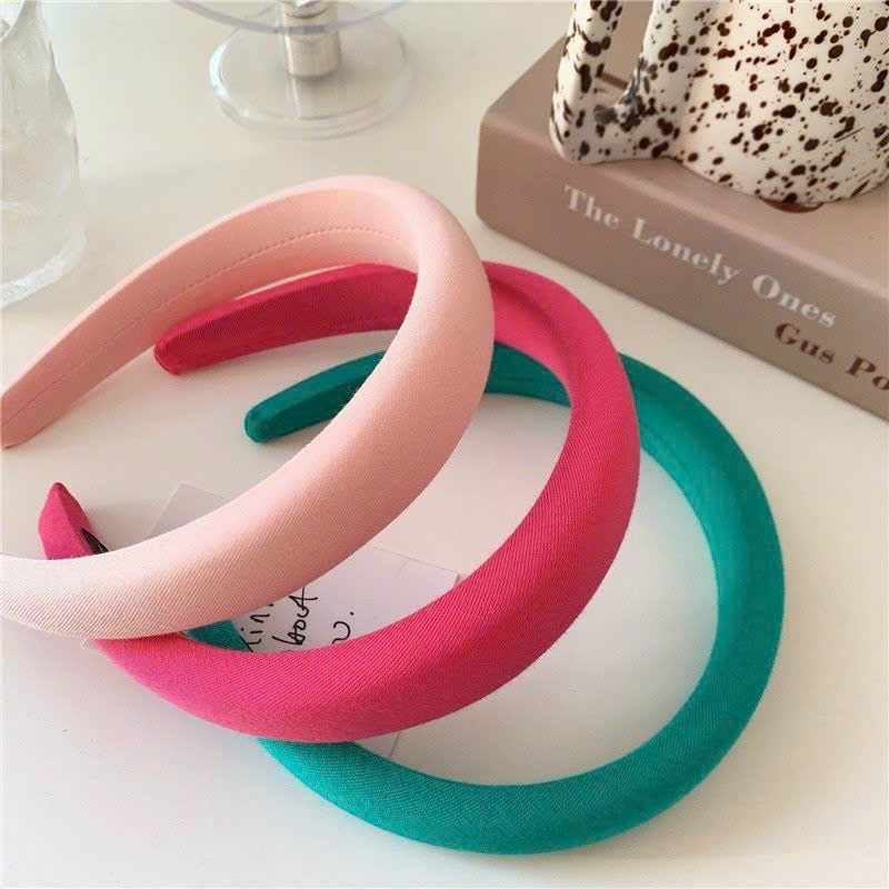 Băng đô cài tóc trơn nhiều màu pastel xinh phong cách đơn giản -  Xưởng Áo Dài Cách Tân -  PKAD09