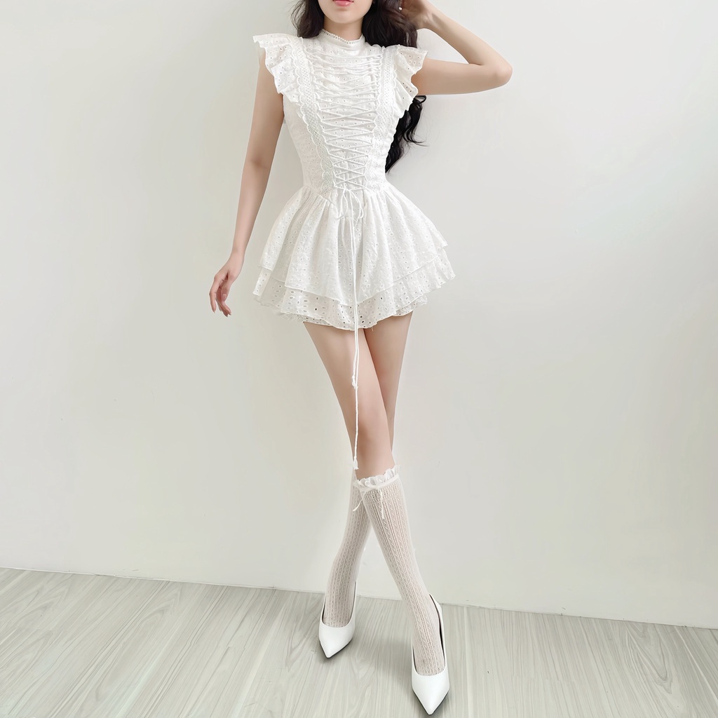 Đầm ôm body xòe mini Emilyshop