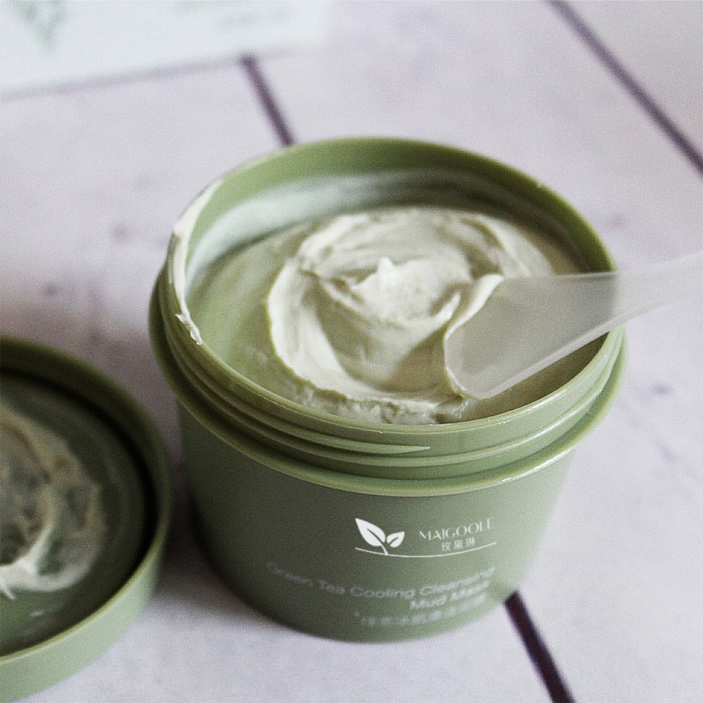 Vog Green Tea Pore Clean Clay Mask Maigoole Green Tea Clay Mask Deep Cleaning, Pore Minimizing Skin Refresh