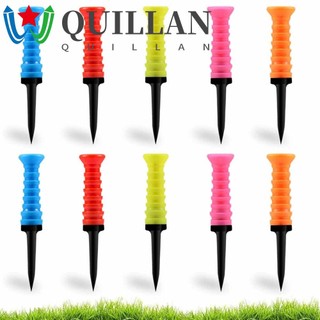 Quillan golf tees golfer training tool chất lượng cao ổn định tees màu đào tạo golf hỗ trợ nhựa ổn định tee holder