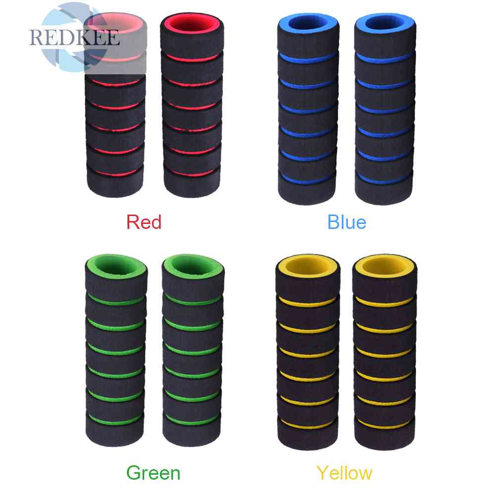 1 Cặp Vỏ Bọc Tay Lái Xe Đạp Bằng Xốp Chống Trượt