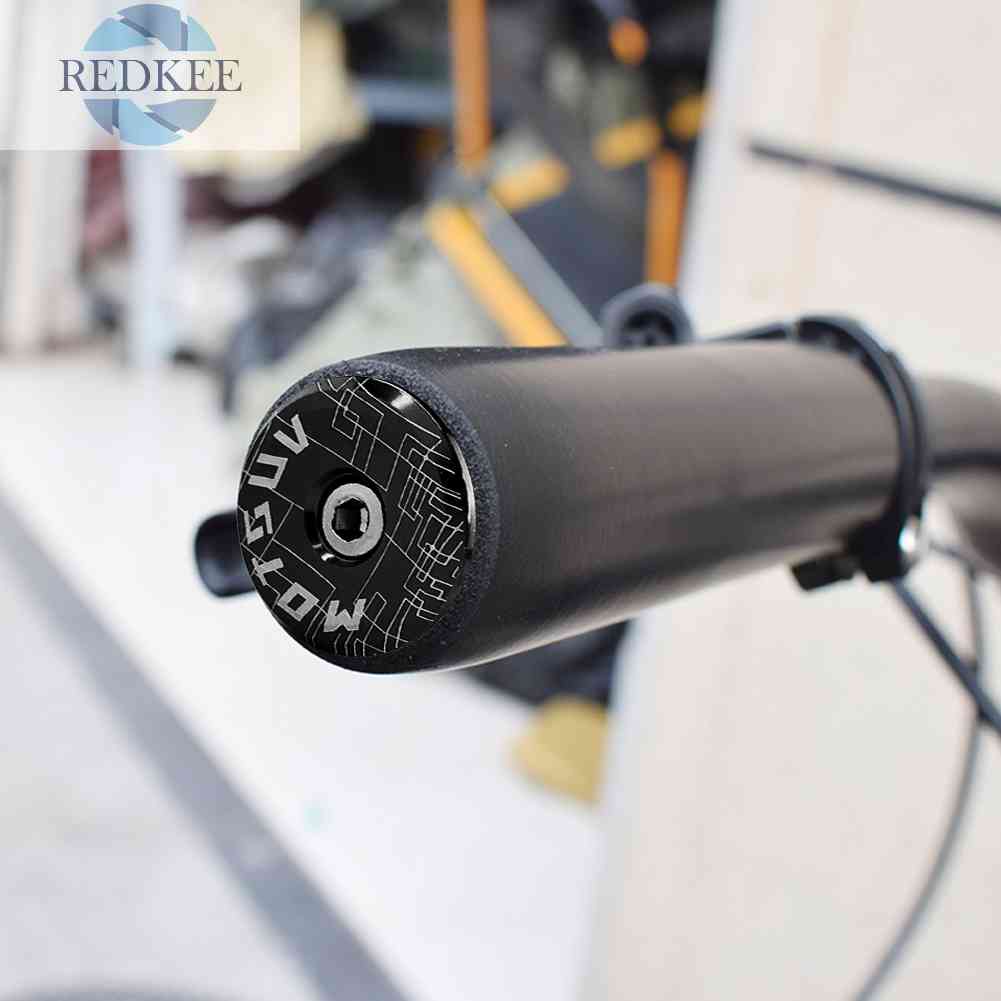 Set 2 Nút Gắn Tay Lái Xe Đạp MTB Bằng Hợp Kim Nhôm