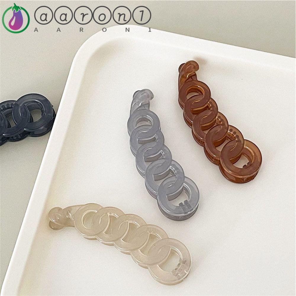 Kẹp Càng Cua Đơn Giản Màu Sắc Ngọt Ngào AARON1 Cho Nữ