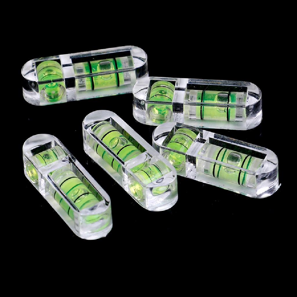 Bộ 2 Thước Đo Cấp Độ Bong Bóng acrylic mini Hình Chữ T