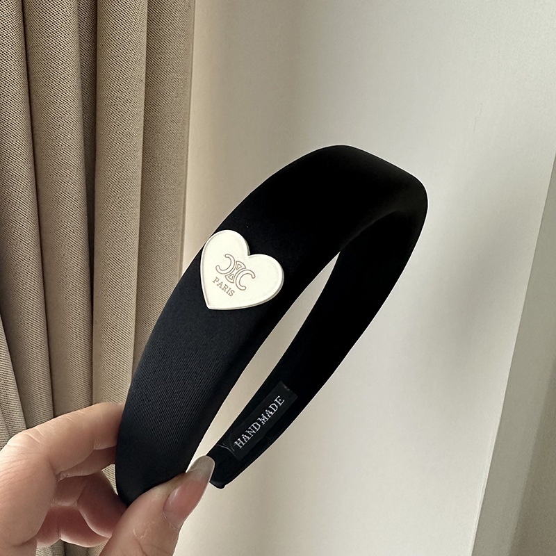 Băng Đô Cài Tóc Hình Đầu Lâu Màu Đen / Hồng Dễ Phối Đồ Thời Trang Cho Nữ