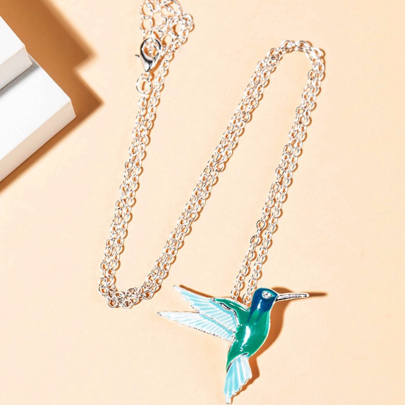 Vòng cổ Mặt Hình Chim Ruồi Độc Đáo Cho Nữ