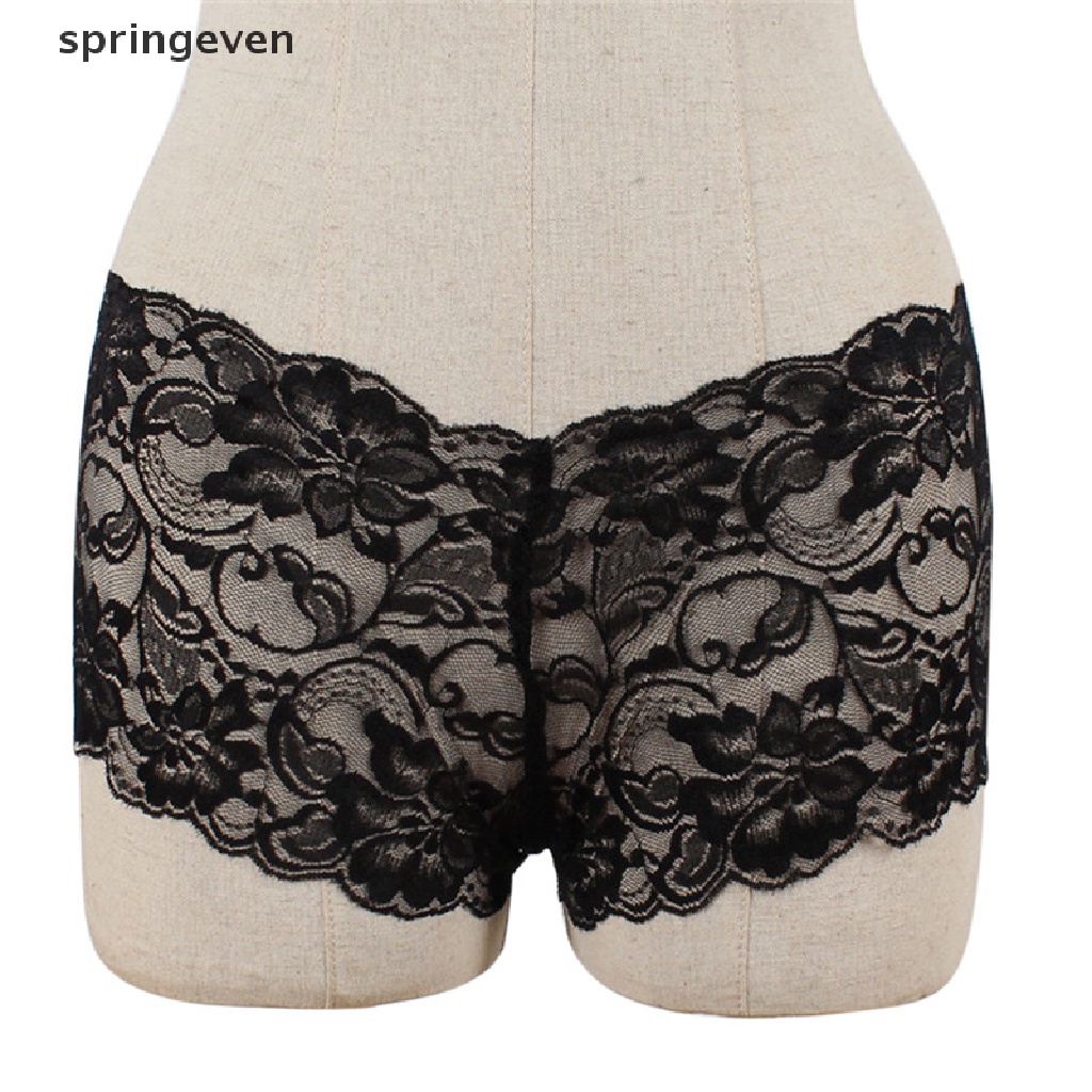 Quần Lót Ren Hoa Lưng Cao Gợi Cảm Cho Nữ