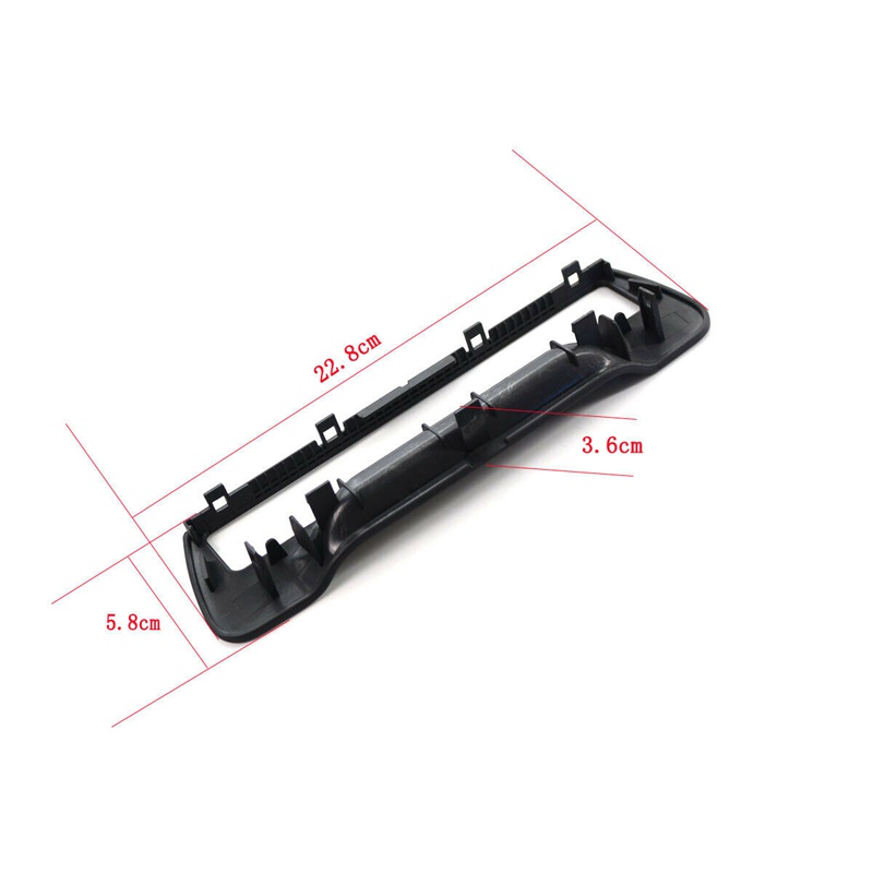 Bộ Giá Đỡ Cốc Nước Gắn Tay Vịn Xe Hơi Màu Đen Chuyên Dụng Cho Audi A6 / A7 2011-2016 8P0885995B 6PS / 4G8863289A 4PK