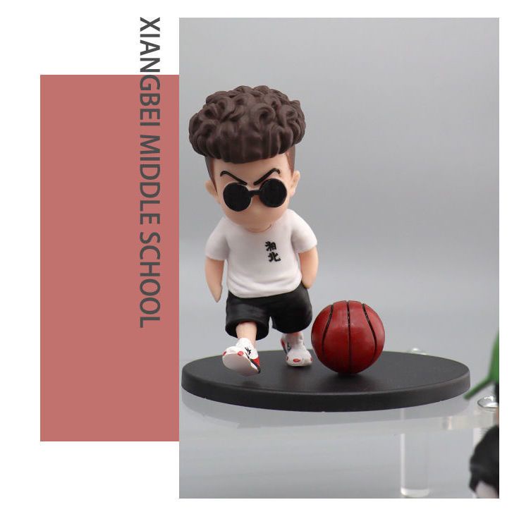 Mô Hình Nhân Vật Trong Slam Dunk Trang Trí Bánh Kem