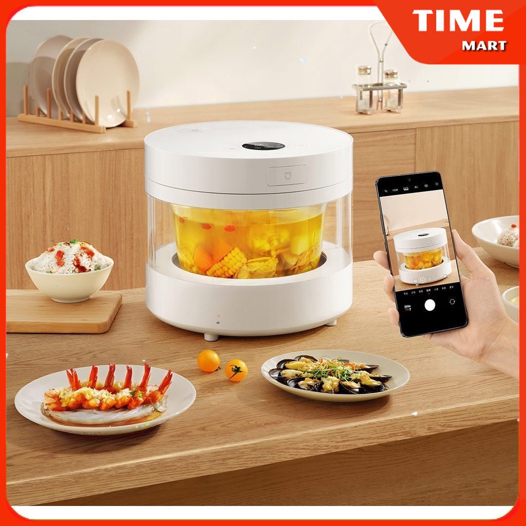 [CHÍNH HÃNG] Nồi cơm điện trong suốt Xiaomi Mijia MFB04M 4.2L. Kết nối và điều chỉnh thông minh trên  APP [TIME_MART]