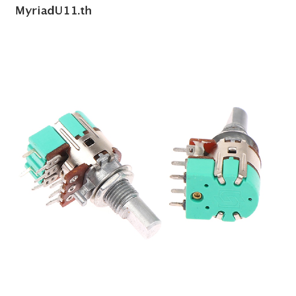 Kênh âm thanh nổi MyriadU H120 với máy đo âm lượng nửa trục A50K A10K 15mm.