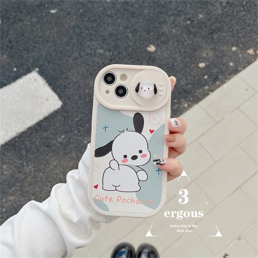 Ốp Điện Thoại TPU Mềm Hình Gấu Pooh 3D Dễ Thương Cho IPhone 14 13 12 11 Pro Max