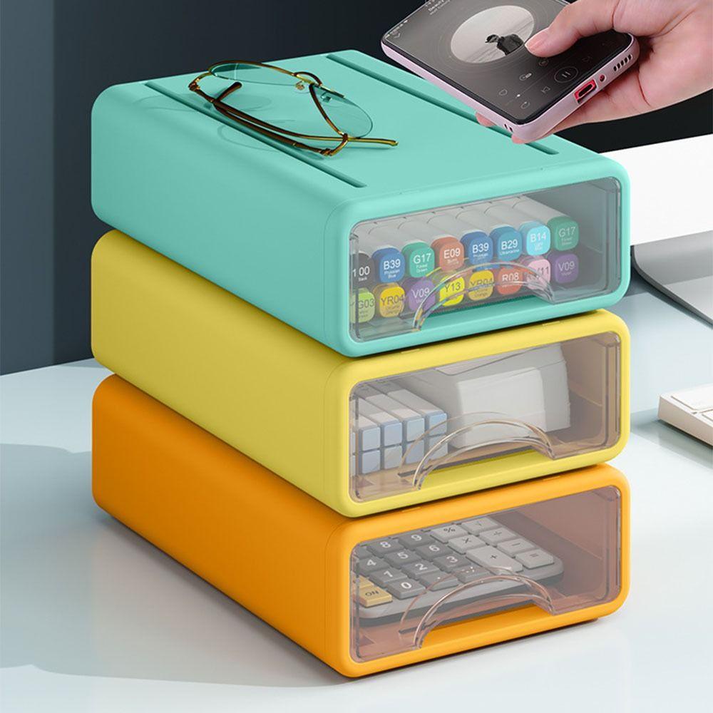 Hộp Đựng Trang Sức Để Bàn Dạng Ngăn Kéo Phong Cách INS