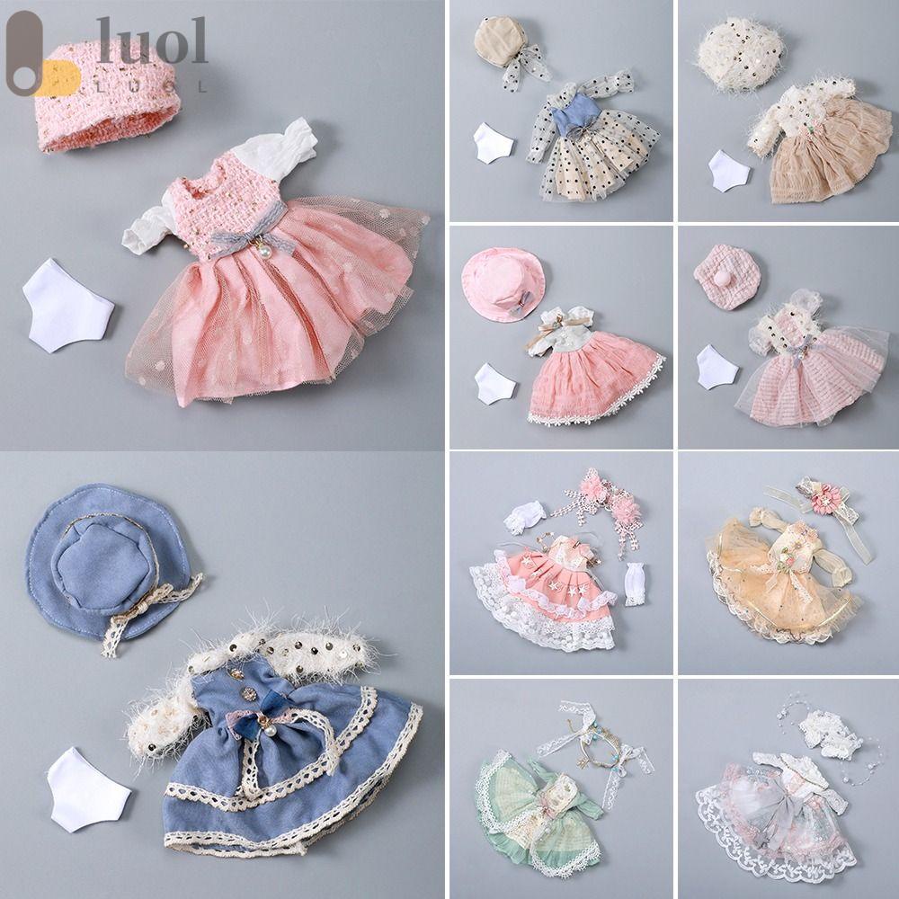 Búp Bê BJD 1 / 6 30cm Mặc Quần Áo Và Băng Đô Xinh Xắn