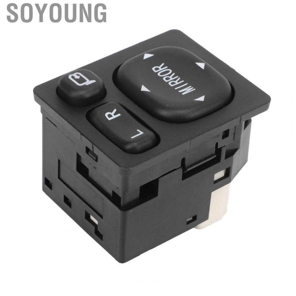 Soyoung Rear View Mirror Folding Control Switch  Durable High Precision 84872‑52040 Easy To Install Perfect Fit Door for Car