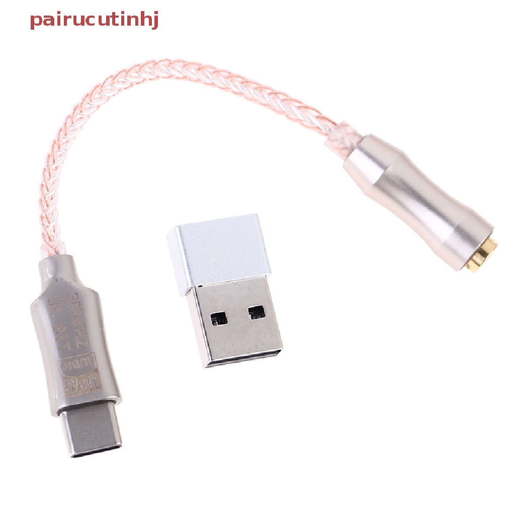 Cặp Giải Mã Âm Thanh LXDAC A01 ALC5686 USB Type C Sang 3.5mm DAC Chuyên Dụng