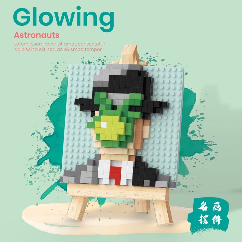 Bộ Đồ Chơi Lắp Ráp Mô Hình Mini 6736-6742 Chất Lượng Cao