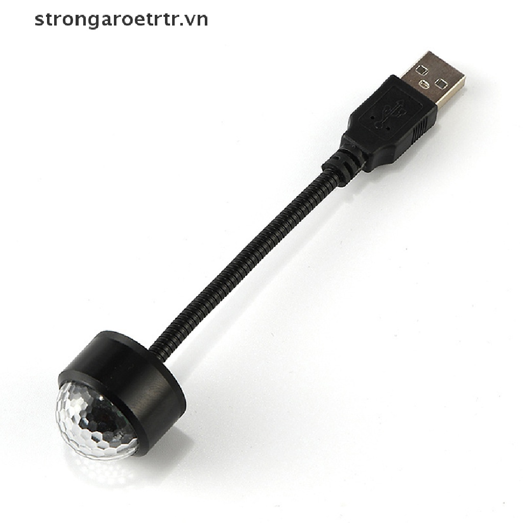 Đèn Chiếu Trần Xe Hơi USB Mini Họa Tiết Bầu Trời Đầy Sao Nhiều Màu Sắc