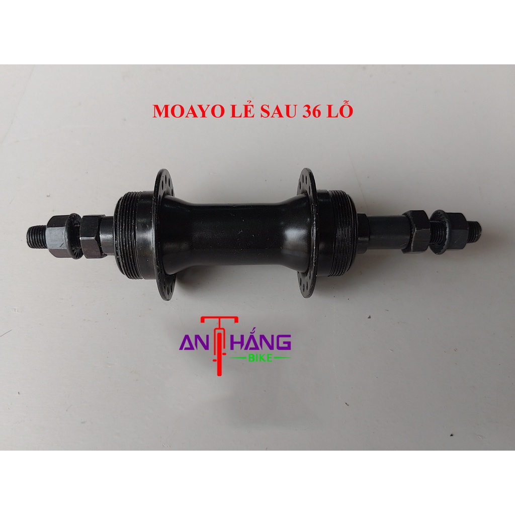 Đùm, Moayo thép phanh đĩa, líp vặn 32, 36 lỗ giá rẻ
