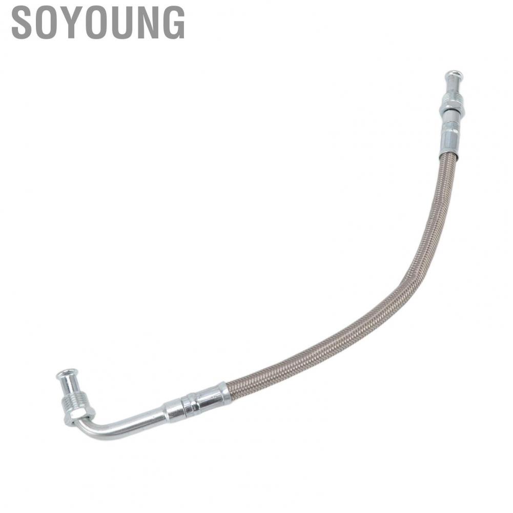 Soyoung 3913824  Turbo Oil Feed Line Easy To Install Deform Proof Long Service Life for Car