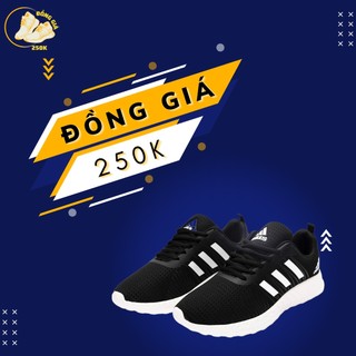 Giày thể thao siêu nhẹ chạy bộ tập gym nam nữ Full Box - Giày Das thời trang màu đen trắng bán chạy 2022