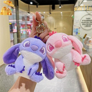 1 móc khóa hình stitch nhồi bông dễ thương