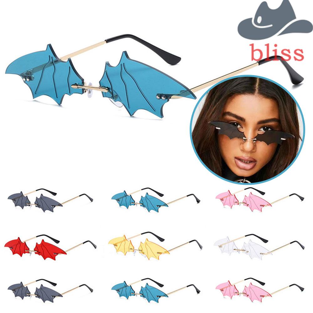 Kính Mát Hình Dơi Phong Cách Âu Mỹ Vui Nhộn Thời Trang Dự Tiệc Đường Phố