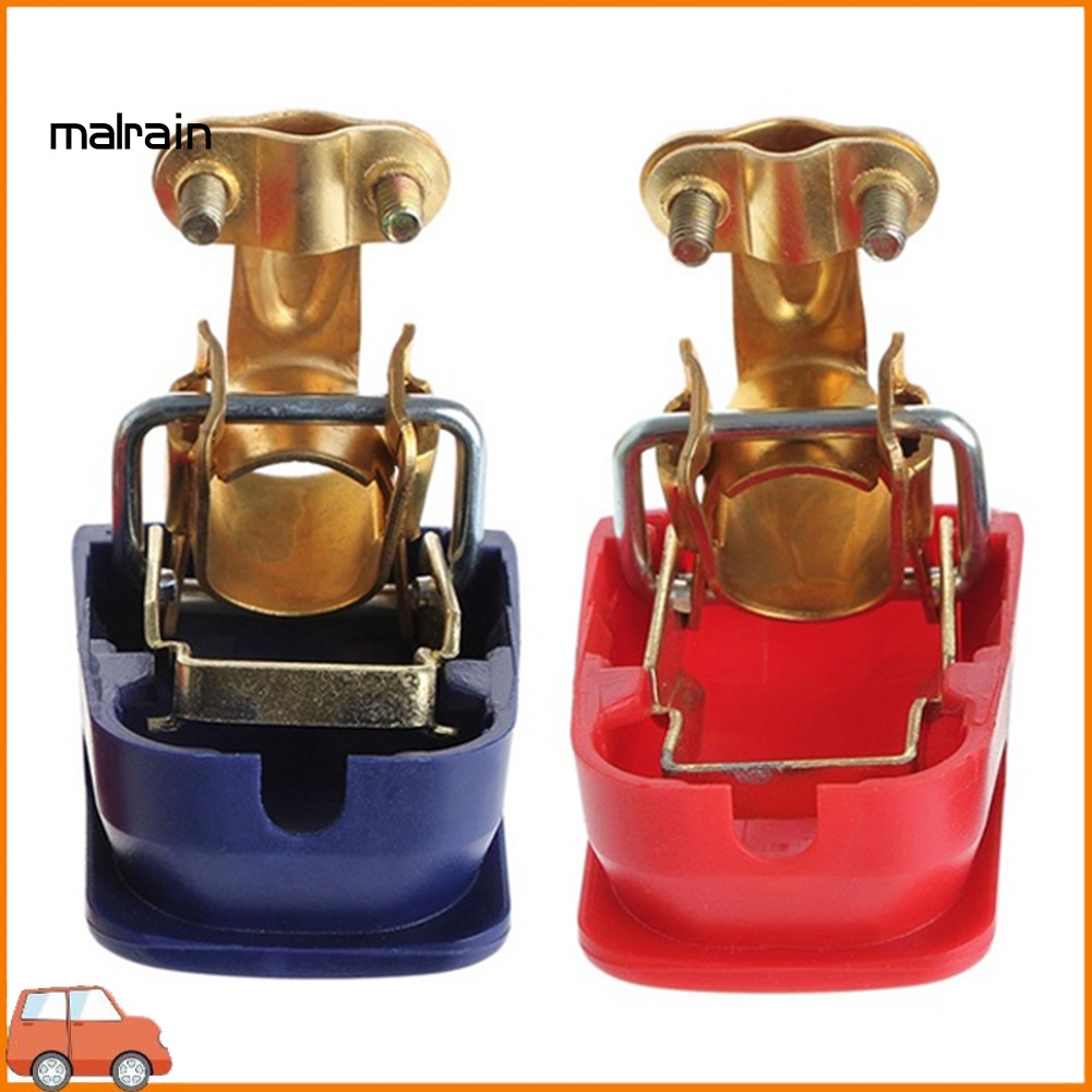 Bộ 2 Kẹp Pin 12V Chuyên Dụng Cho Xe Hơi / Tàu Thuyền