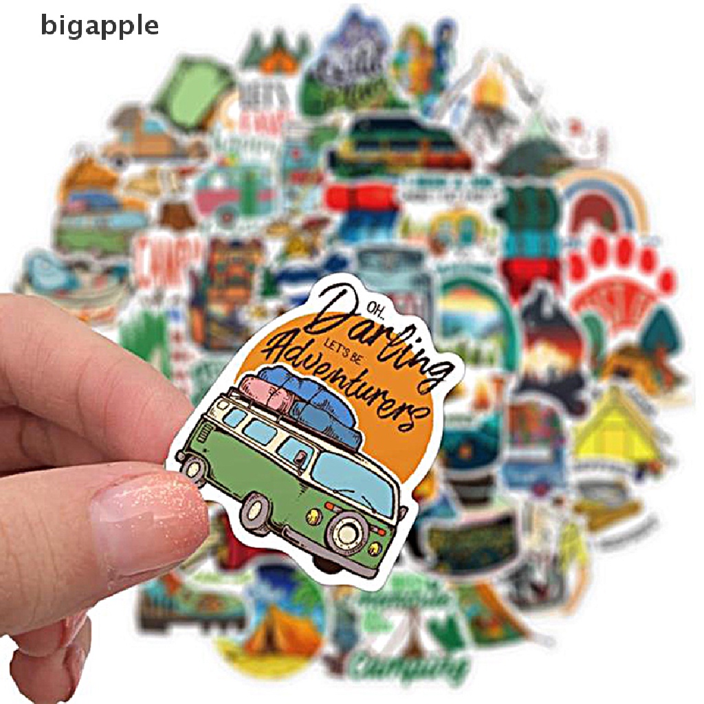 Set 50 Sticker Họa Tiết Graffiti Dán Trang Trí Đàn Ghita Tiện Dụng