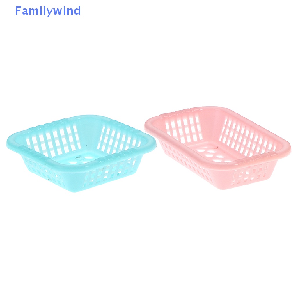 Set 5 Giỏ Đựng Rau Củ Quả 1: 12 Trang Trí Nhà Búp Bê