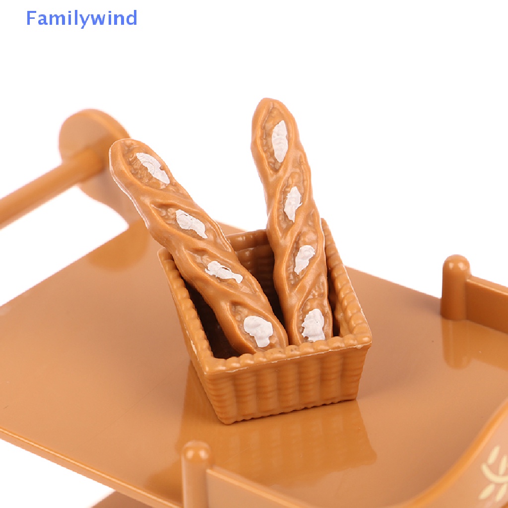 Mô Hình Giỏ Bánh Mì Trang Trí Nhà Búp Bê