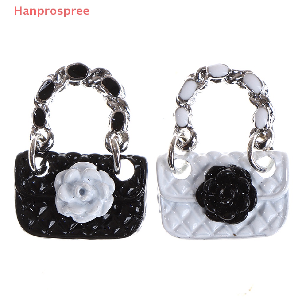 Bộ 2 Túi Xách Da Thời Trang Cho Búp Bê 1: 6 1: 12