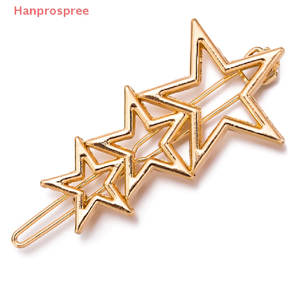 1 Kẹp Tóc Hình Mặt Trăng Bằng Hợp Kim Nhiều Kiểu Dáng Phong Cách Âu Mỹ Cho Nữ