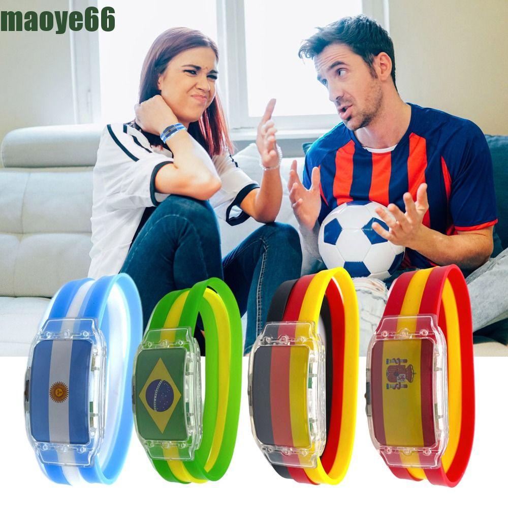 Đồng Hồ Đeo Tay Đèn LED MAOYE World Cup 2022