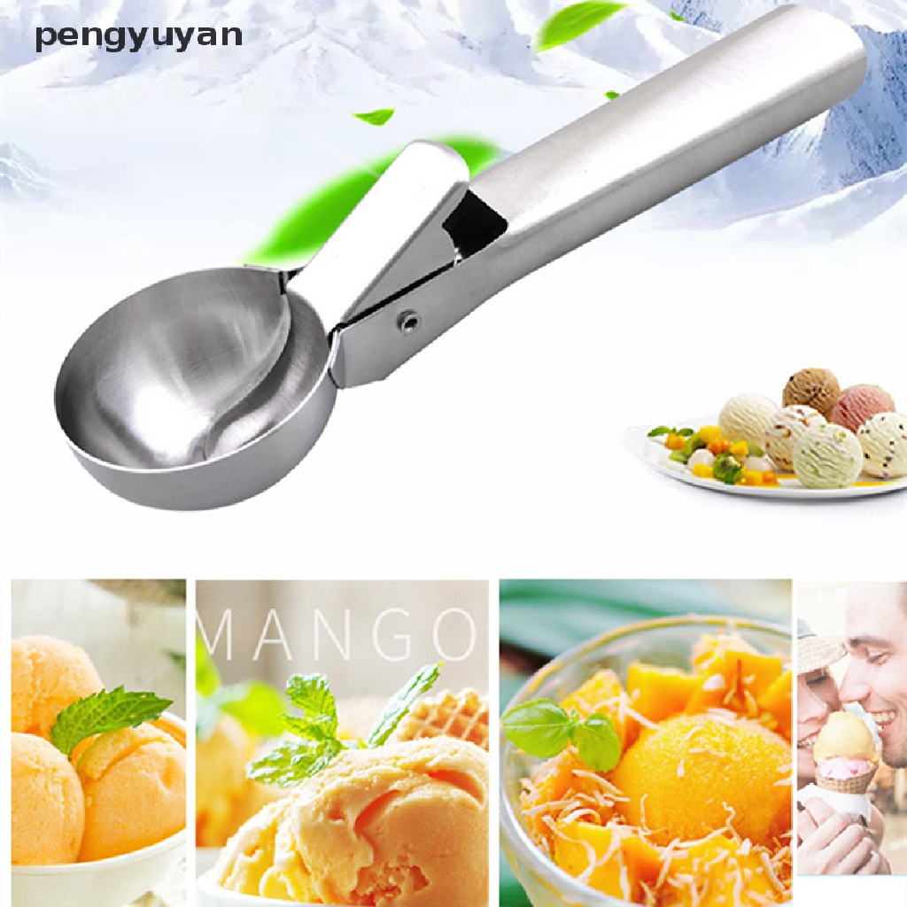 Muỗng Múc Kem / Khoai Tây Nghiền Bằng Thép Không Gỉ Tiện Dụng Cho Nhà Bếp