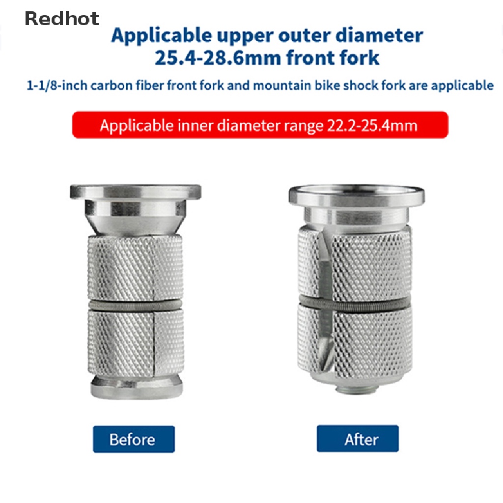 &lt; Redhot &gt; Đai Ốc Carbon Mở Rộng Tai Nghe Xe Đạp