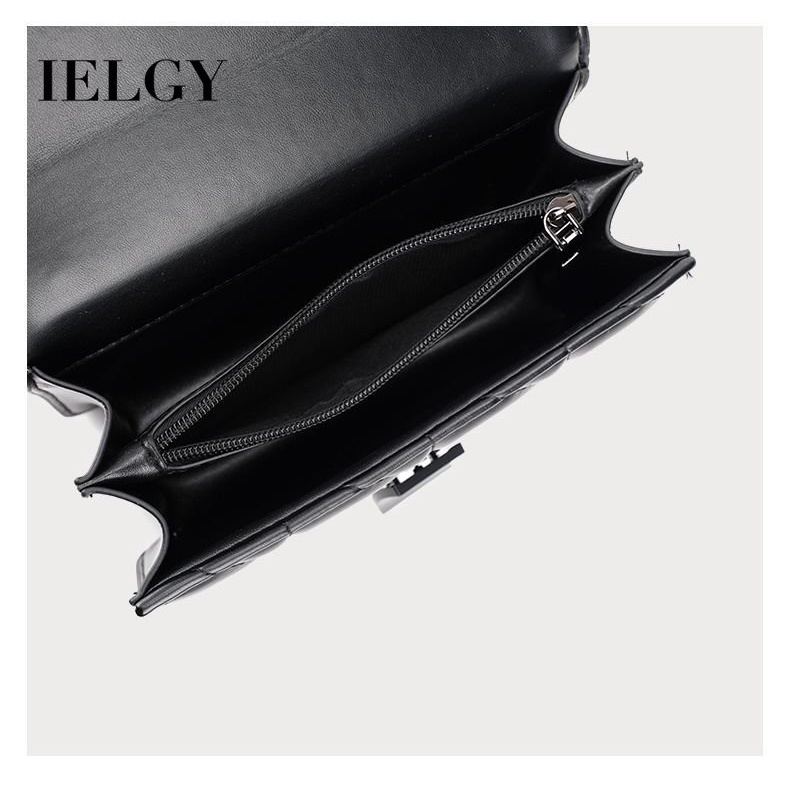 Túi Đeo Vai Hình Vuông Cỡ Nhỏ Màu Trơn Phối Dây Đeo Sợi Xích Thời Trang Cho Nữ