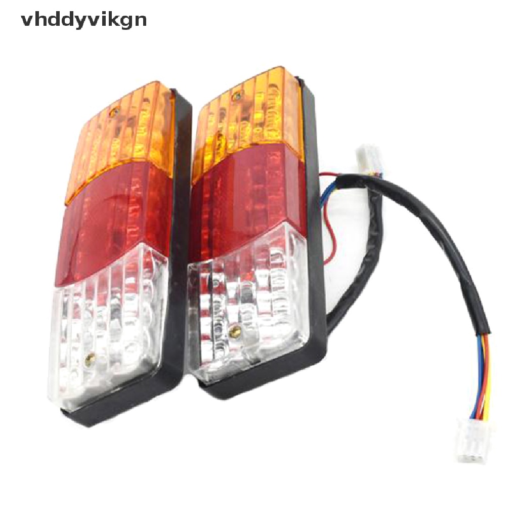 Đèn LED Tín Hiệu 12V 3 Màu Chống Thấm Nước Cho Đuôi Xe Mô Tô