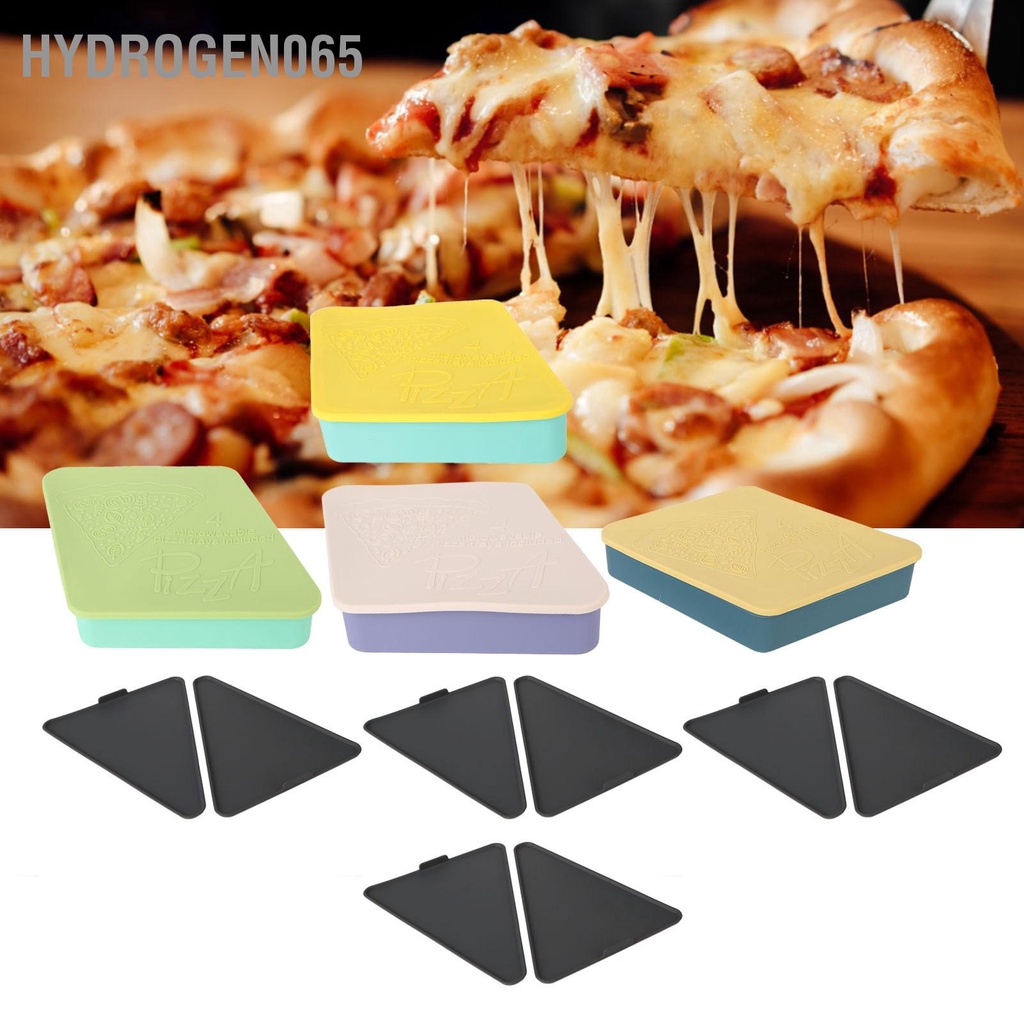 Hydrogen065 Hộp đựng Pizza bằng silicon Hình vuông có thể tái sử dụng được cho các buổi dã ngoại