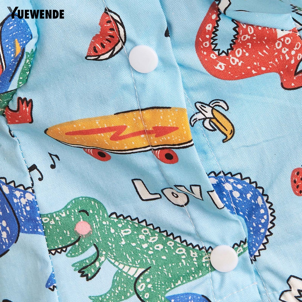 Yue.z Áo Ngắn Tay Hai Lớp Thời Trang Mùa Hè Cho Thú Cưng