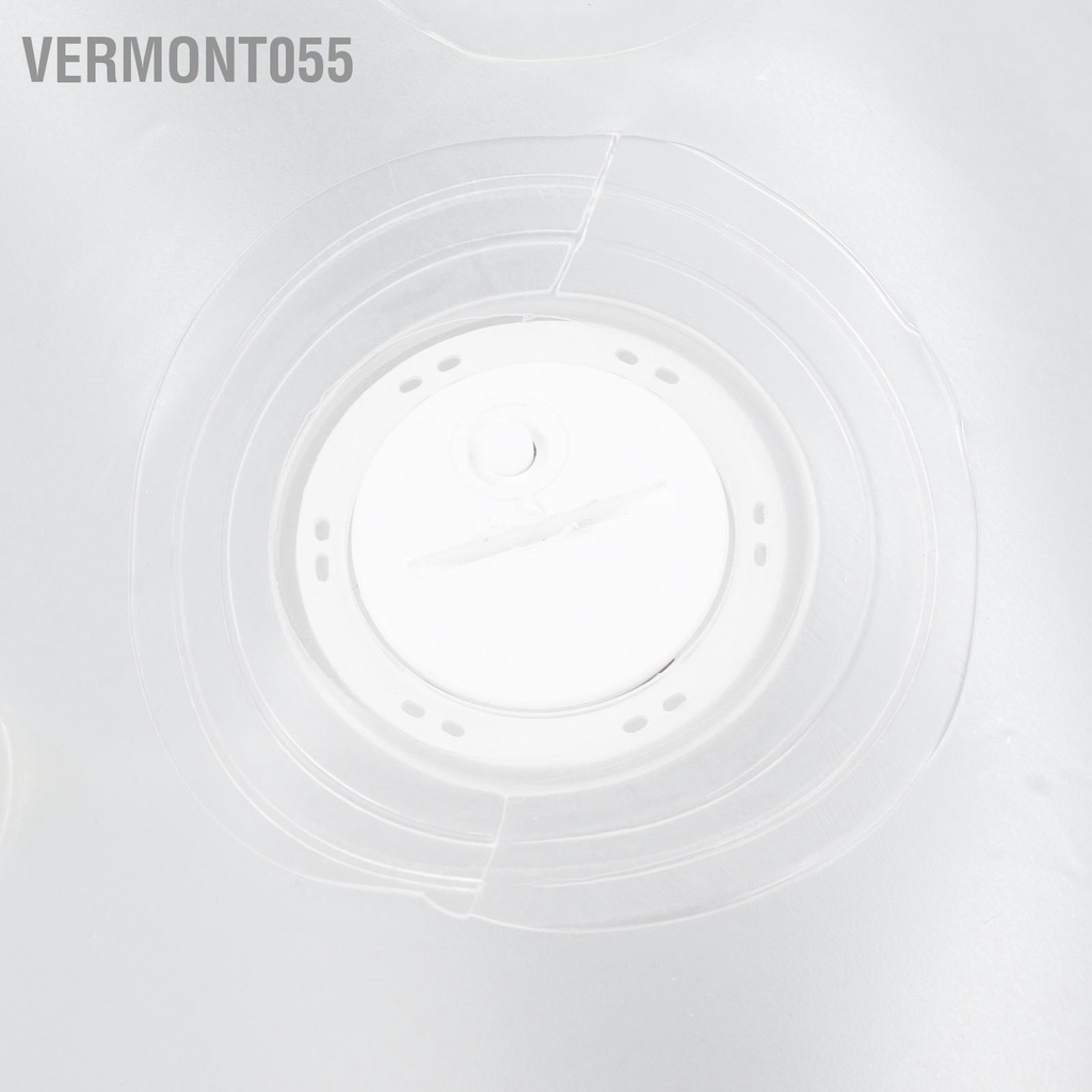 Vermont055 Vòng Bơi Bơm Hơi Có Đèn LED Với 2 Tay Cầm Trong Suốt Phao Nhiều Màu Sắc Cho Bể Trẻ Em Đồ Chơi