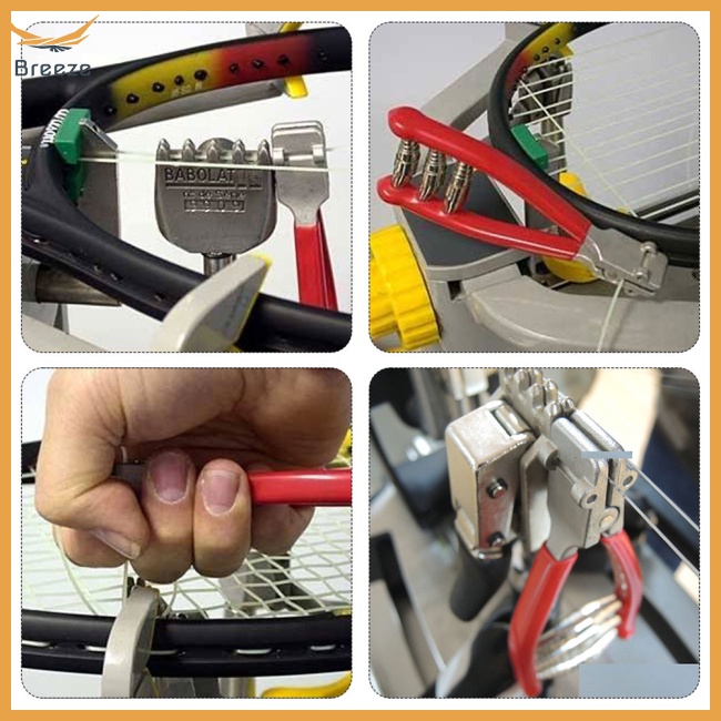 Dụng Cụ Kẹp Thắt Dây Vợt Cầu Lông / Tennis Chống Mài Mòn Độ Bền Cao