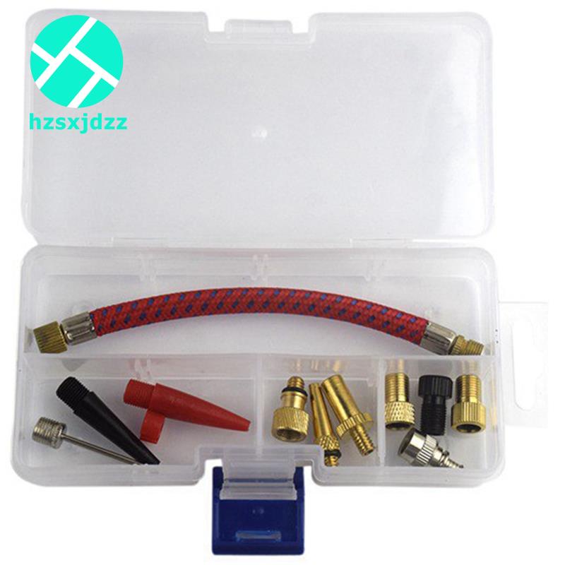 Set 12 Đầu Van Bơm Hơi Xe Đạp Tiện Lợi