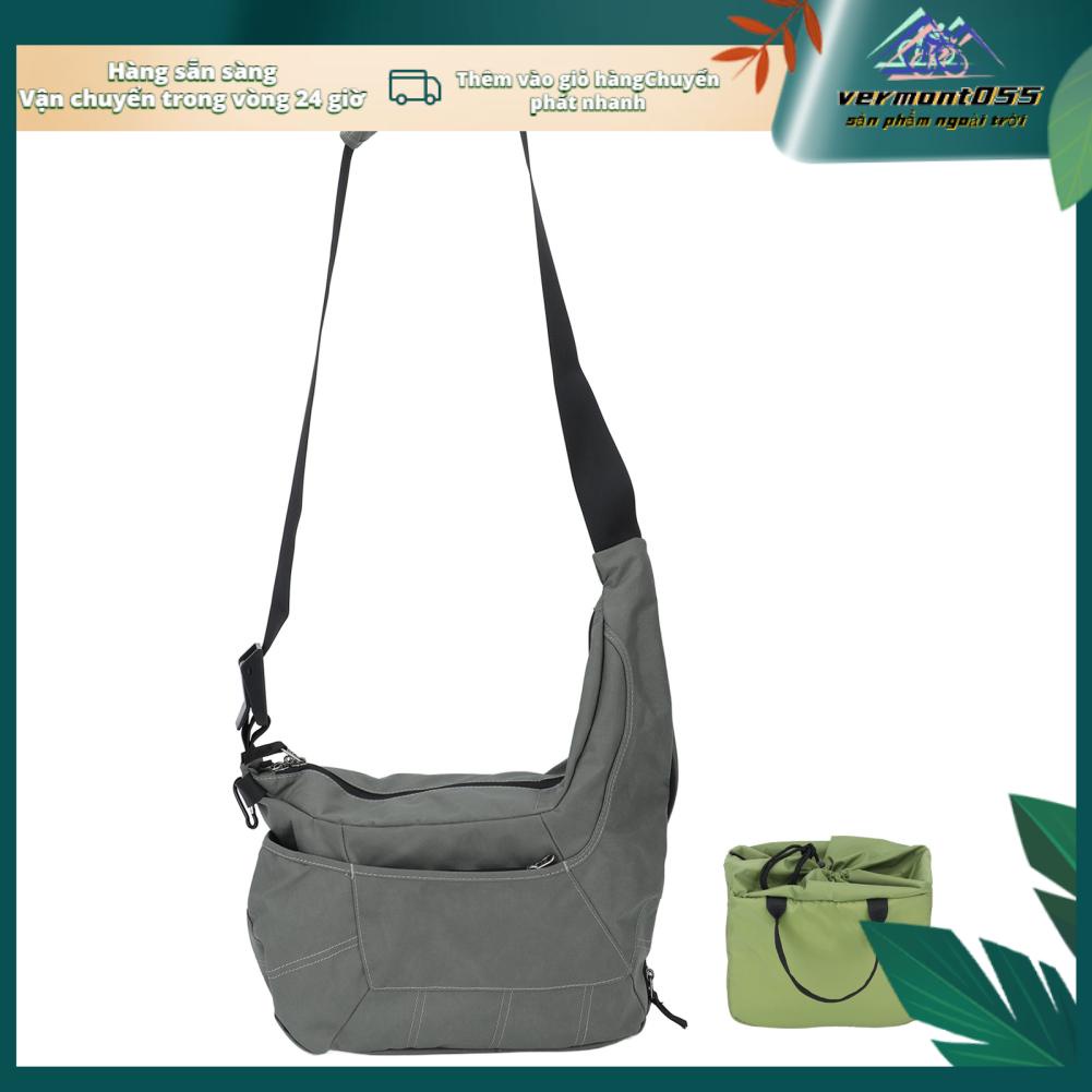 Túi Đựng Máy Ảnh Bằng Nylon Chống Nước Trọng Lượng Nhẹ Kèm Dây Đeo Tùy Chỉnh Thời Trang Cho Nam Và Nữ