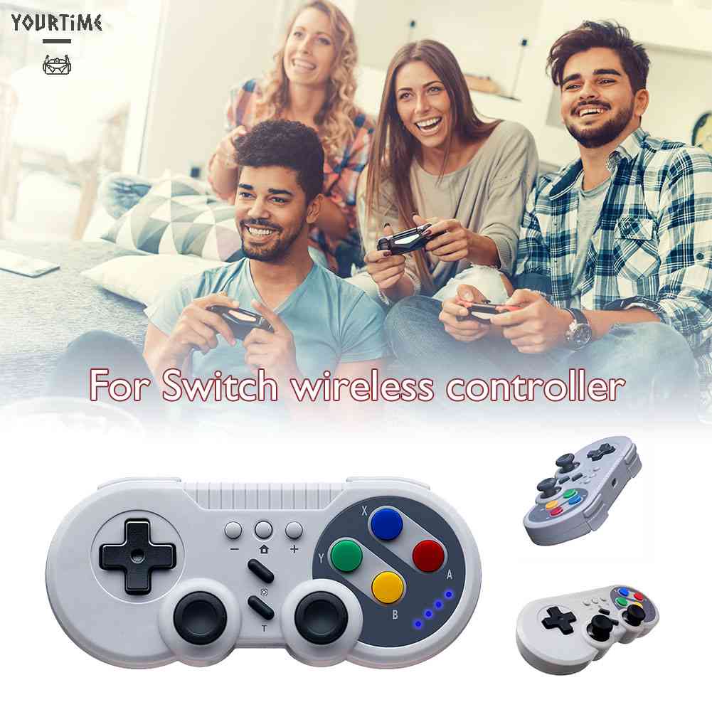 Bộ Điều Khiển Không Dây Cho Nintendo Switch PC Với Động Cơ Rung Kép
