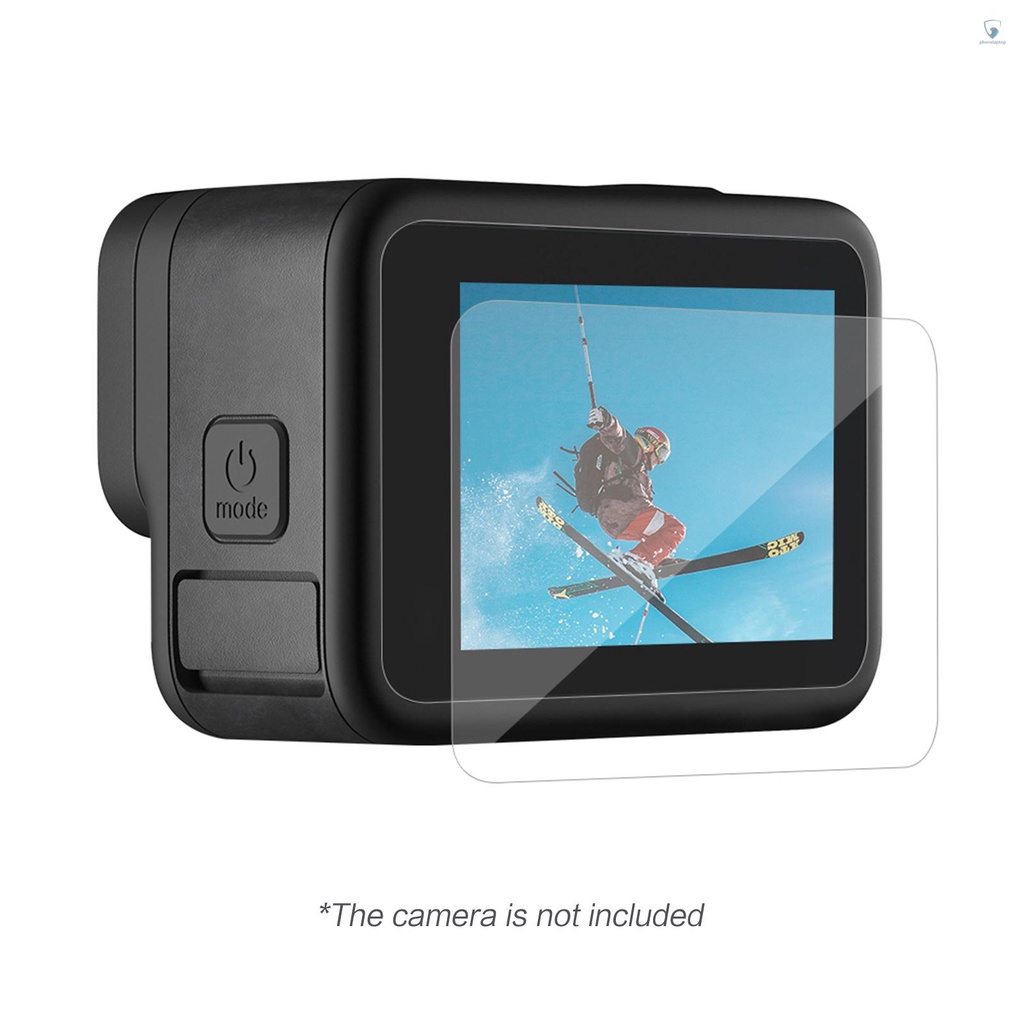 TELESIN Tel Resin Set 3 Kính Cường Lực Bảo Vệ Màn Hình Cho Máy Ảnh Hành Động 9 Black Action