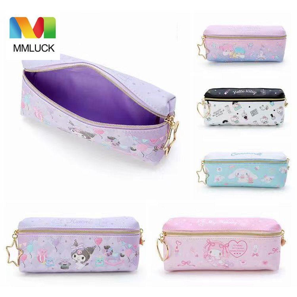 1 Hộp Bút Hình Mèo Kuromi KT Melody Cinnamoroll Dễ Thương