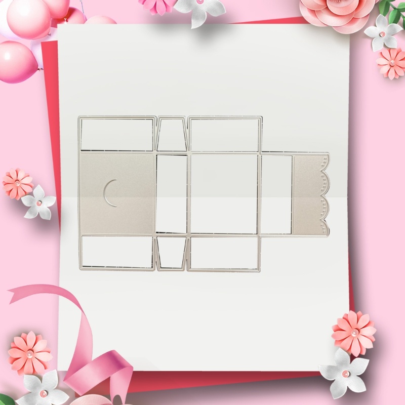 Khuôn Cắt Giấy Kim Loại Hình Trái Tim Xinh Xắn