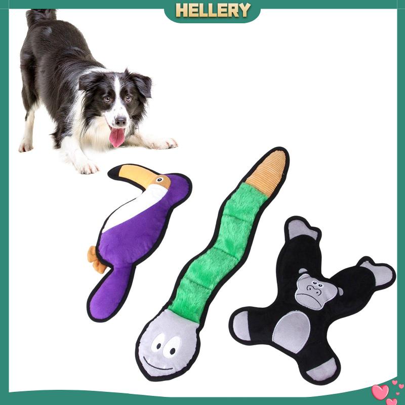 Set 3 Thú Nhồi Bông Mềm Mại Cho Thú Cưng Cỡ Lớn / Vừa / Nhỏ