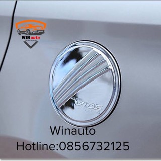 Ốp nắp bình xăng xe toyota vios 2014-2018